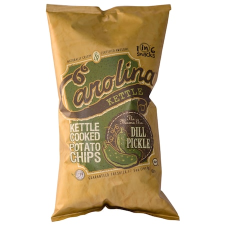 1 In 6 Snacks 1 in 6 Snacks Carolina Dill Pickle Potato Chips 5 oz Bagged 10634